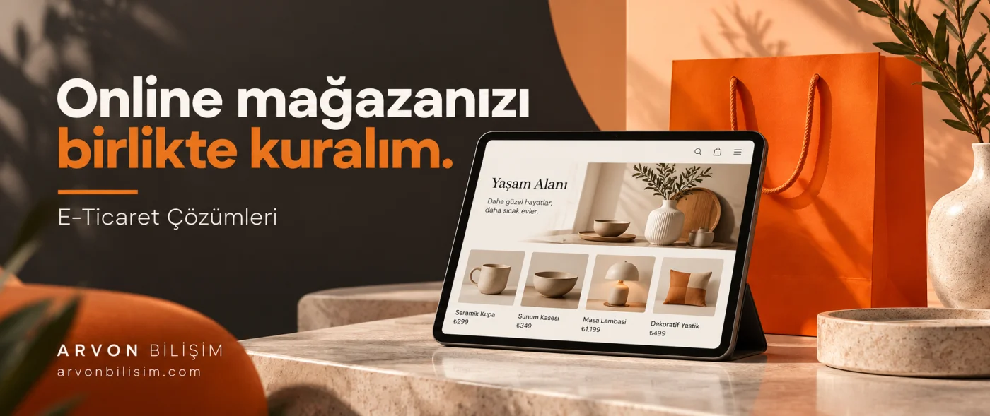Online mağazanızı birlikte kuralım: e-ticaret temsili sunumu